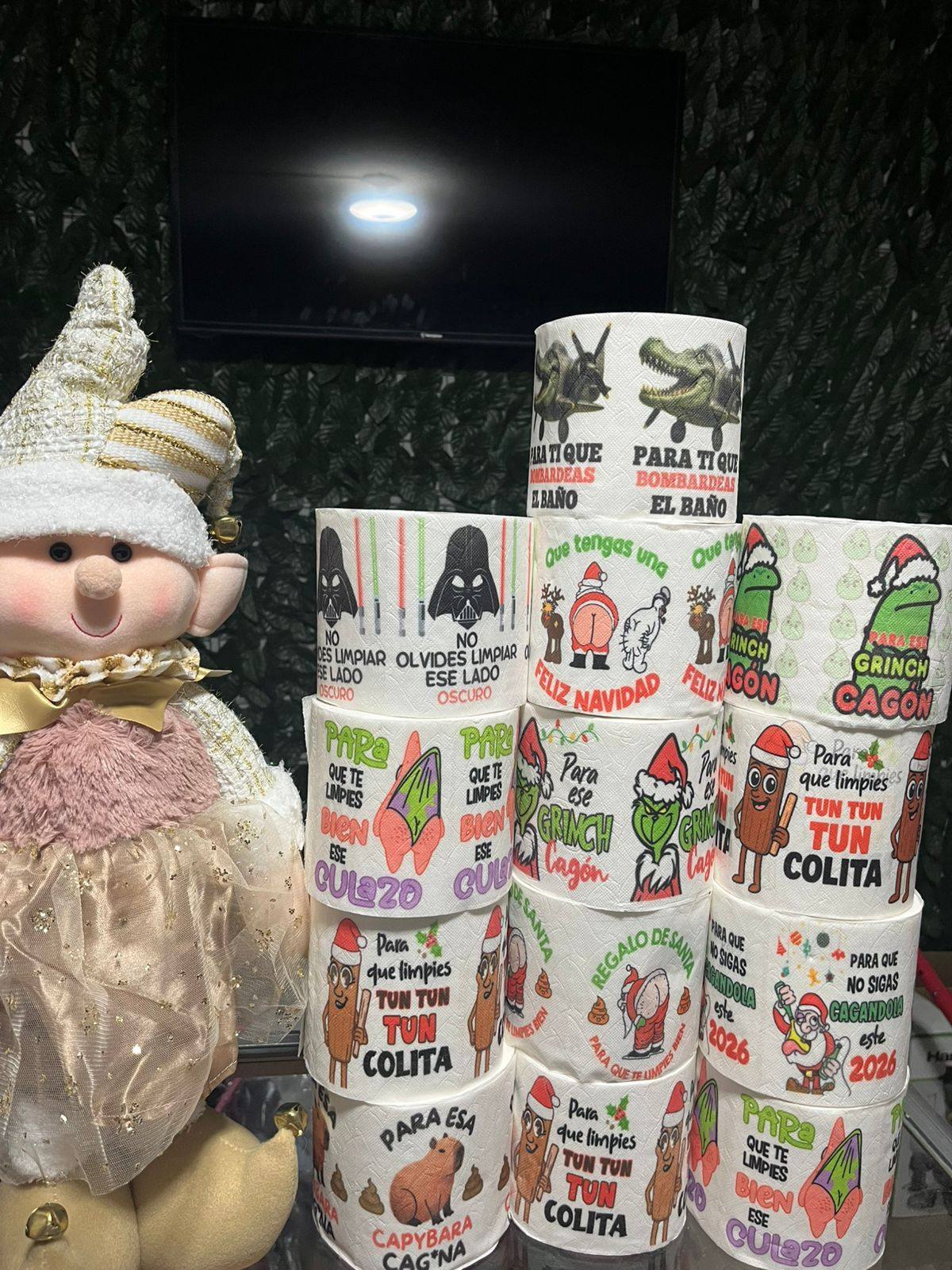 Rollo de Papel "El Grinch"