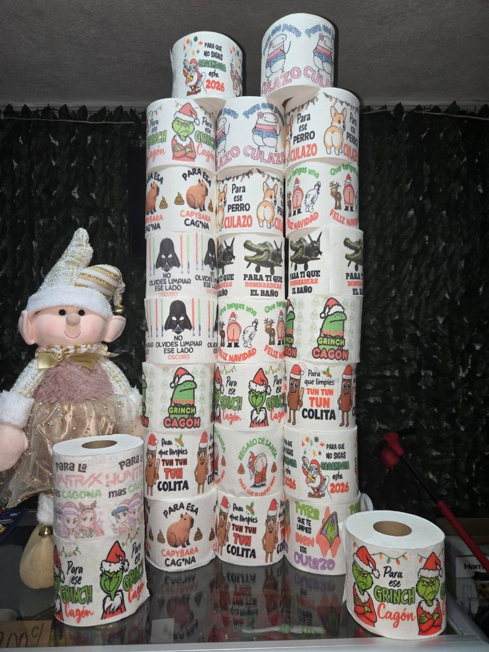 Rollo de Papel "El Grinch"